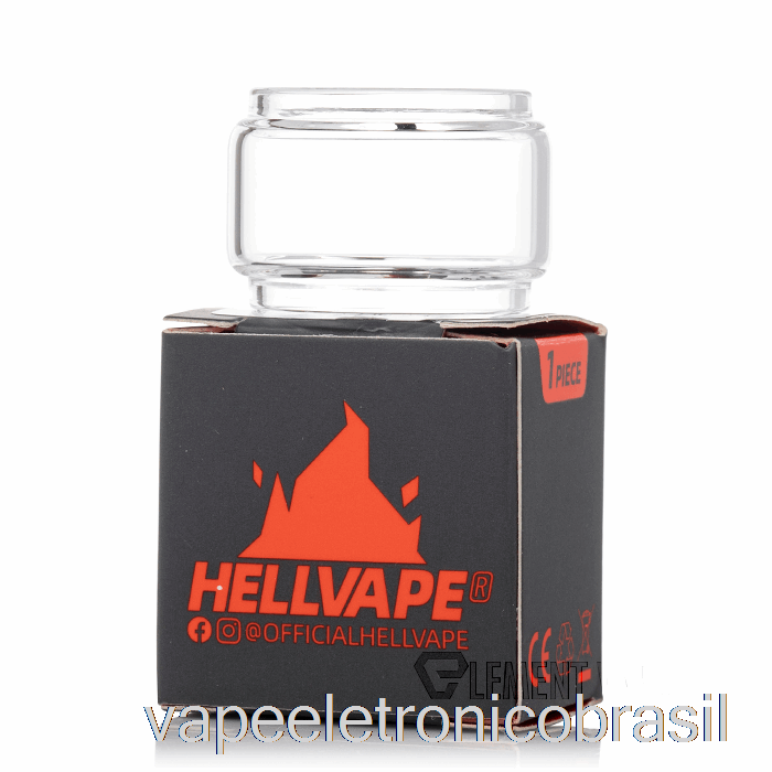 Vape Vaporesso Hellvape Hellbeast 2 Vidro De Reposição 3,5ml Vidro Reto